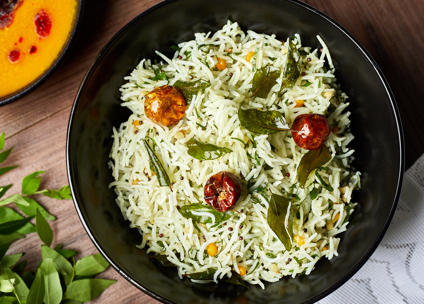 Curryleaf Lemon Rice
