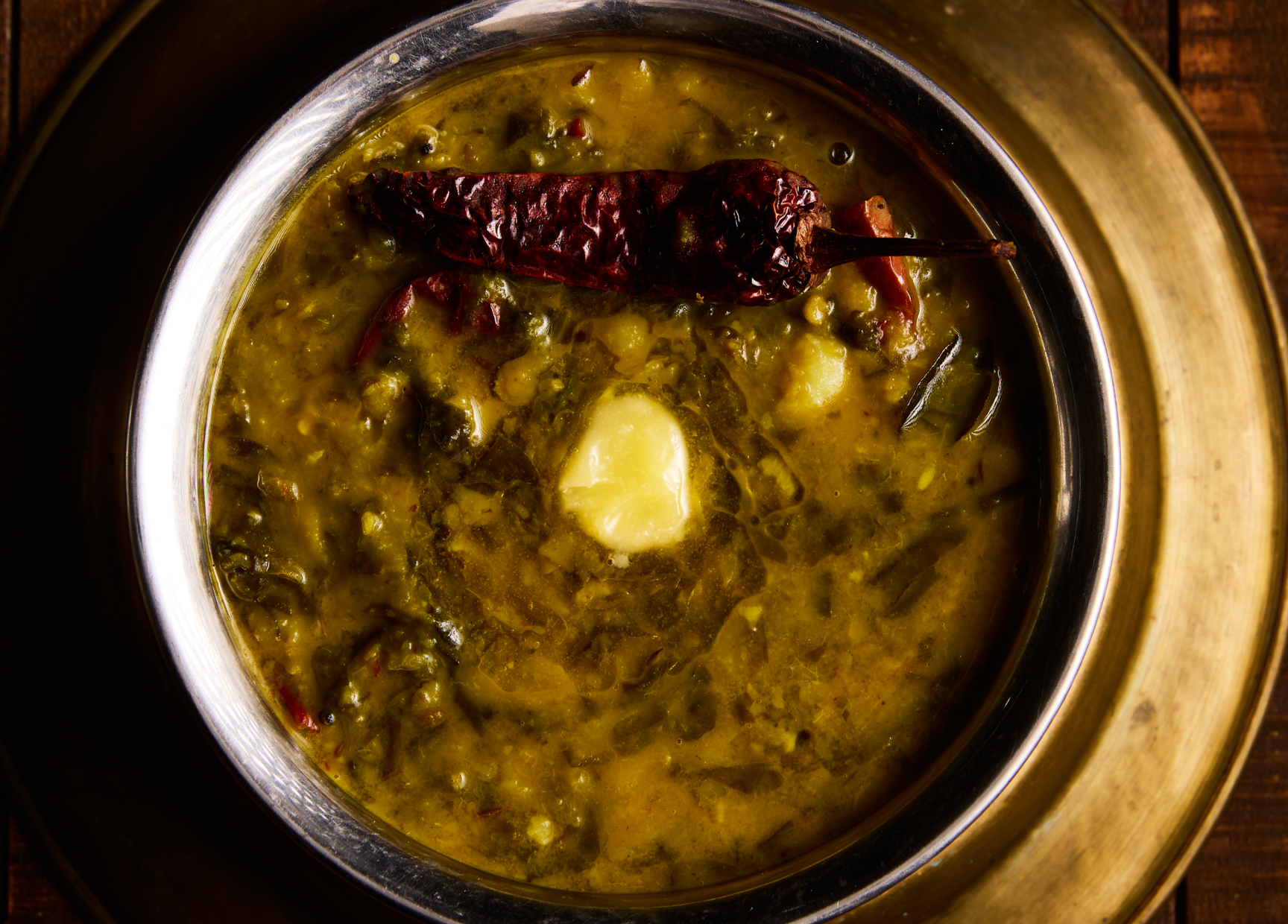 Palakoora Pappu (Spinach Dal)